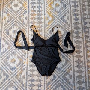 PINK Victoria's Secret Black Bodysuit